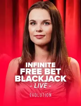 Infinite Free Bet Blackjack live